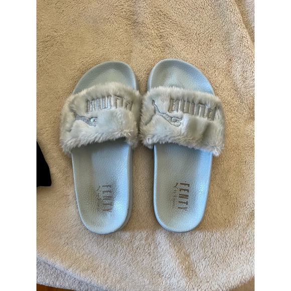 Fenty Puma Fur Slides - Picture 6 of 10